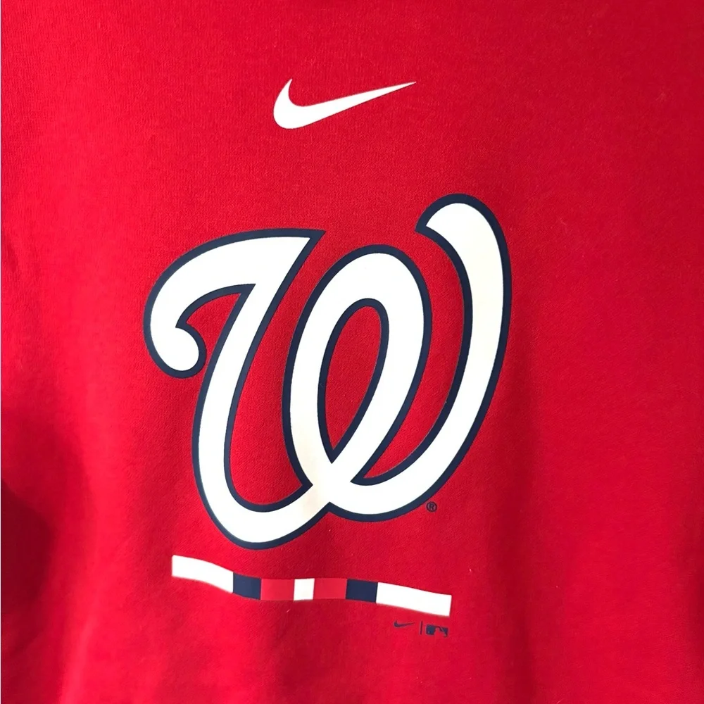Nike Dri-FIT Washington Nationals Red Hoodie - Picture 2 of 4